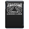 this is what an awesome uncle looks like   mens funny father's day iPad Mini