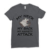 anxiety attack Ladies Fitted T-Shirt