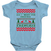 french bulldog ugly Baby Bodysuit