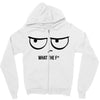What The F Zipper Hoodie