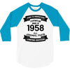 Premium Vintage  1958 3/4 Sleeve Shirt
