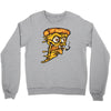 pizza smoking Crewneck Sweatshirt