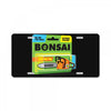 bonsai chainsaw License Plate