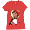 Sherlock Gnomes Ladies Fitted T-Shirt