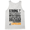 Strong Independent Motivated Capricorn Tank Top