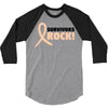 Survivor Rock 3/4 Sleeve Shirt