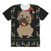 ugly sweater dog All Over Women's T-shirt