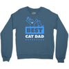 proud cat dad Crewneck Sweatshirt