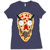 pizskull Ladies Fitted T-Shirt