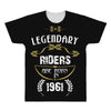 legendary riders are born in 1961 All Over Men's T-shirt