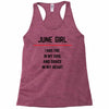 June Girl Racerback Tank