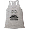 I Am Cat Actually In A Very Commited Relationship Racerback Tank