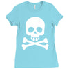 skull Ladies Fitted T-Shirt