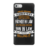 Super Cool Father In Law Of A Freaking Awesome Son In Law iPhone 7 Case