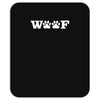 woof paw prints sticker vinyl Mousepad