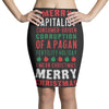 merry corruption of a pagan holiday Pencil Skirts