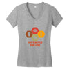 don't settle for less Women's V-Neck T-Shirt