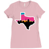 san antonio skyline spurs Ladies Fitted T-Shirt