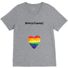 Worth The Wait Rainbow V-Neck Tee