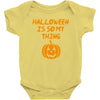 halloween is so my thing Baby Bodysuit
