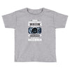Never Underestimate A Man Who Watches Black Mirror And Was Born in Toddler T-shirt