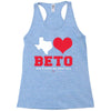 Texas Loves Beto Racerback Tank