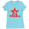vodka Ladies Fitted T-Shirt