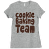 cookie baking team Ladies Fitted T-Shirt