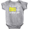 personalised i'm the big brother Baby Onesie