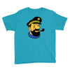 captain haddock tintin cartoon comic Youth Tee