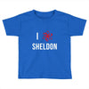 i heart sheldon Toddler T-shirt