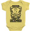 Never Underestimate Dog Rescuer Who Was Born December Baby Onesie