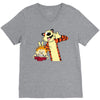 Calvin and hobbes V-Neck Tee