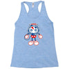 skull bolt Racerback Tank