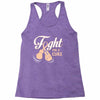 Fight For a Cure Uterine Cancer Awareness Racerback Tank