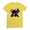 more heart than less Ladies Fitted T-Shirt