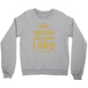 queens are born in 1989 Crewneck Sweatshirt