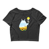 totoro sunflower Crop Top