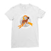 boxers support leukemia awareness Ladies Fitted T-Shirt