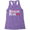 reagan bush '84 Racerback Tank