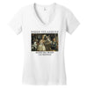 Diego Velazquez Las Meninas Women's V-Neck T-Shirt