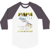 vater und tochter 3/4 Sleeve Shirt