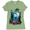 shark forest Ladies Fitted T-Shirt