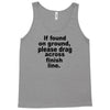 if found on ground please Tank Top