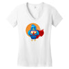 TWITTERMAN Women's V-Neck T-Shirt