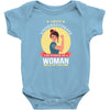 underestimate woman Baby Bodysuit