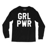 girl power white logo Long Sleeve Shirts