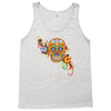 women's sugar skull purple Tank Top