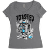 toasted Women's Triblend Scoop T-shirt