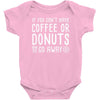 coffee or donuts Baby Bodysuit